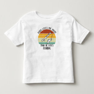 Camiseta Infantil PRESENTE PERSONALIZADO O papai me ama mais do que 
