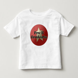 Camiseta Infantil Presentes da graduação de Pre-K