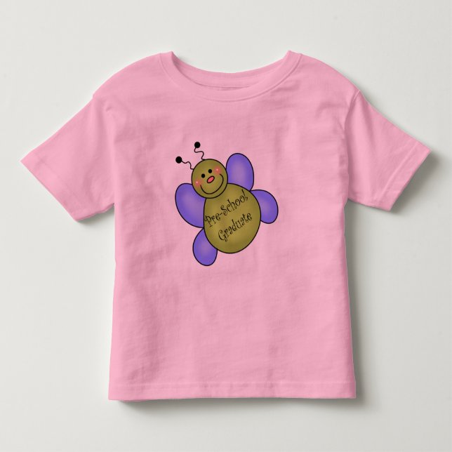 Camiseta Infantil Presentes da graduação do pré-escolar (Frente)