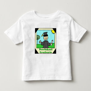Camiseta Infantil Presentes da graduação do pré-escolar