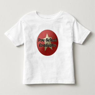Camiseta Infantil Presentes da graduação do pré-escolar