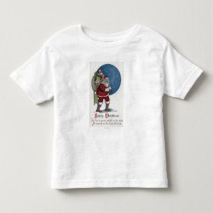 Camiseta Infantil Presentes do carregando de GreetingSanta do Natal