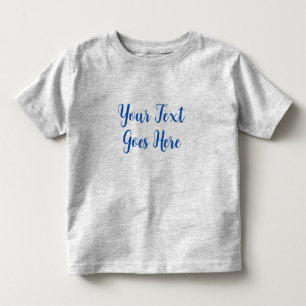 Camiseta Infantil Presentes para Bebê Enviar Foto Cinza Crie o Seu P