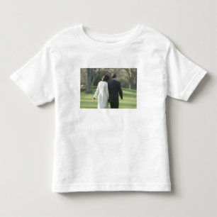 Camiseta Infantil Presidente Barack Obama e Primeira-Dama Michelle