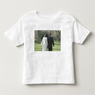 Camiseta Infantil Presidente Barack Obama e primeira senhora