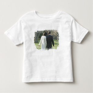 Camiseta Infantil Presidente Barack Obama e primeira senhora