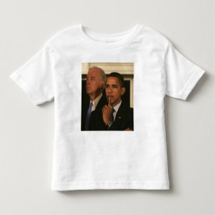 Camiseta Infantil Presidente Barack Obama e Vice-Presidente