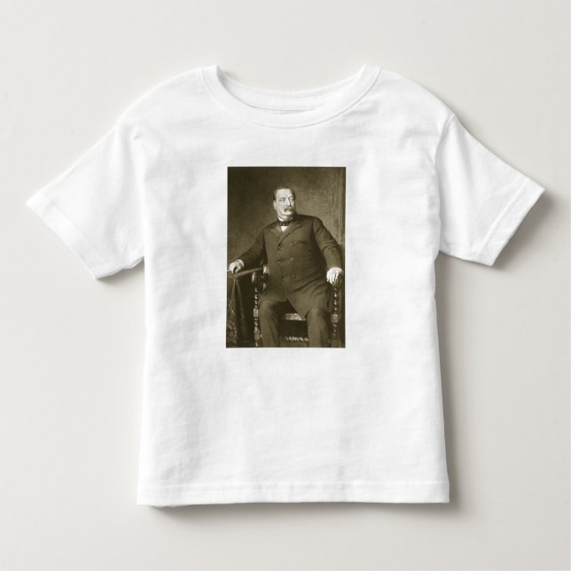 Camiseta Infantil Presidente de Grover Cleveland, 2ò e 24o do Un do (Frente)