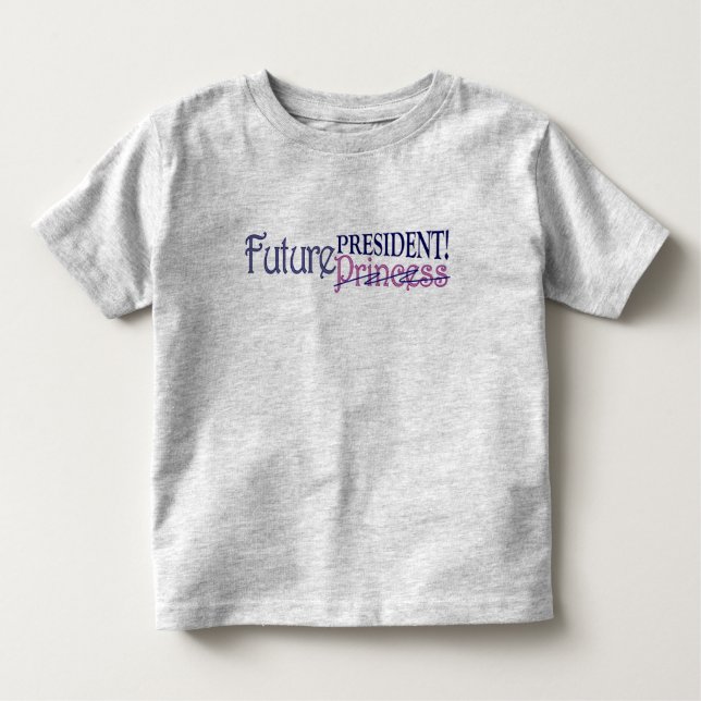 Camiseta Infantil Presidente futuro (Frente)
