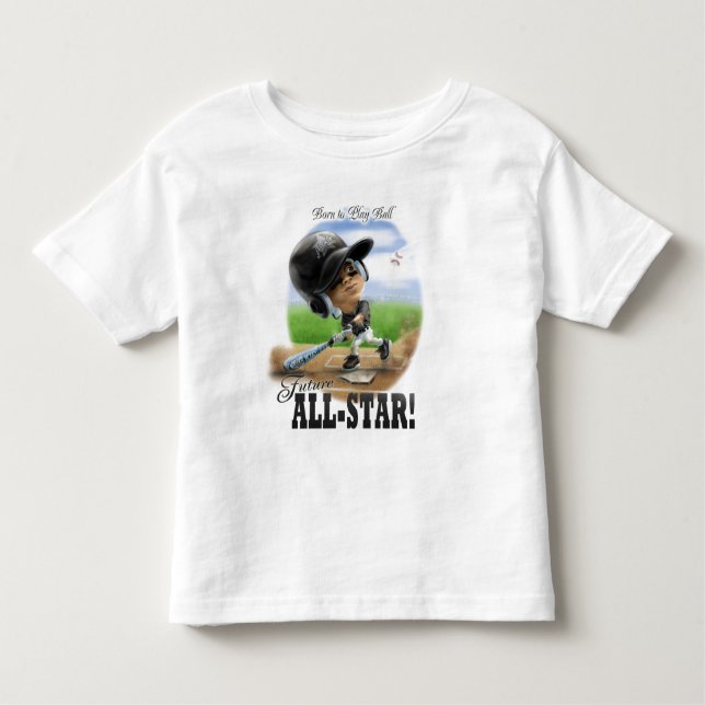 Camiseta Infantil Preto All-Star Futuro (Frente)