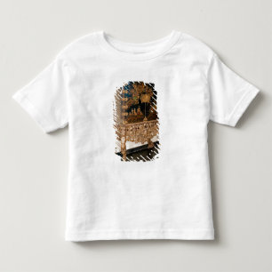 Camiseta Infantil Preto e armário da laca do ouro