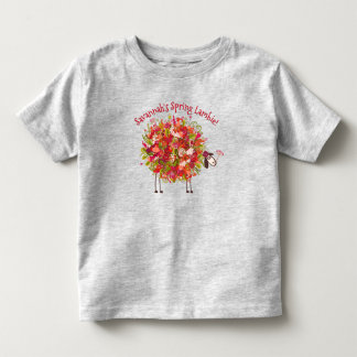 Camiseta Infantil Primavera de Flores Coloridas - Personalizadas