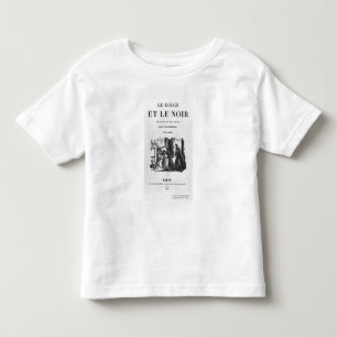 Camiseta Infantil Primeira edição 'do vermelho e do Black