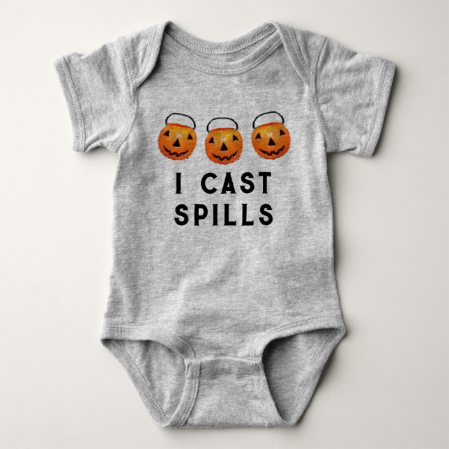 Camiseta Infantil Primeiro Halloween do Bebê (Frente)