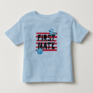 Camiseta Infantil Primeiro Mate Salior e Narwal