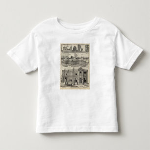 Camiseta Infantil Primeiro National Bank de Phillipsburg, Kansas