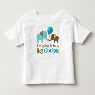 Camiseta Infantil Primo grande futuro - t-shirt do elefante da
