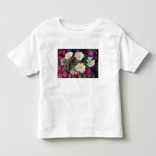 Camiseta Infantil Primrose do Deserto e Verbena da Areia do Deserto,