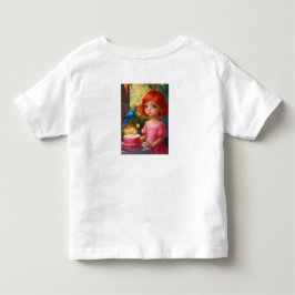 Camiseta Infantil Princesa Birthday Magic