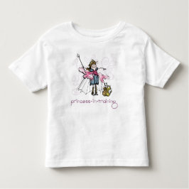 Camiseta Infantil Princesa em formação