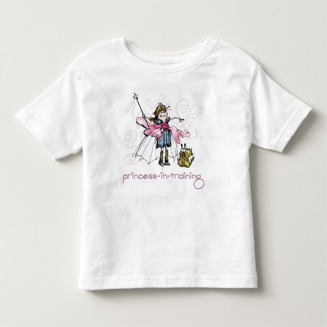 Camiseta Infantil Princesa em formação (Frente)
