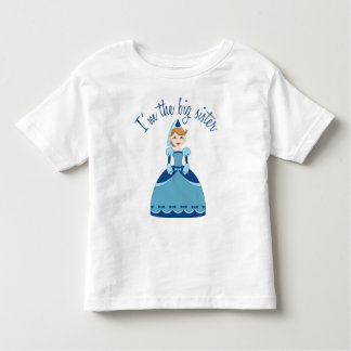 Camiseta Infantil Princesa Irmã Maior