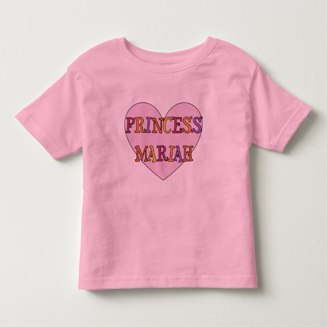 Camiseta Infantil Princesa Mariah T Shirt (Frente)