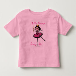 Camiseta Infantil Princesa Pequena - Garota Pai