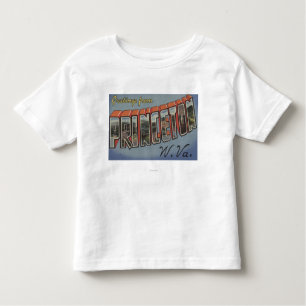 Camiseta Infantil Princeton, West Virginia - grandes cenas da letra