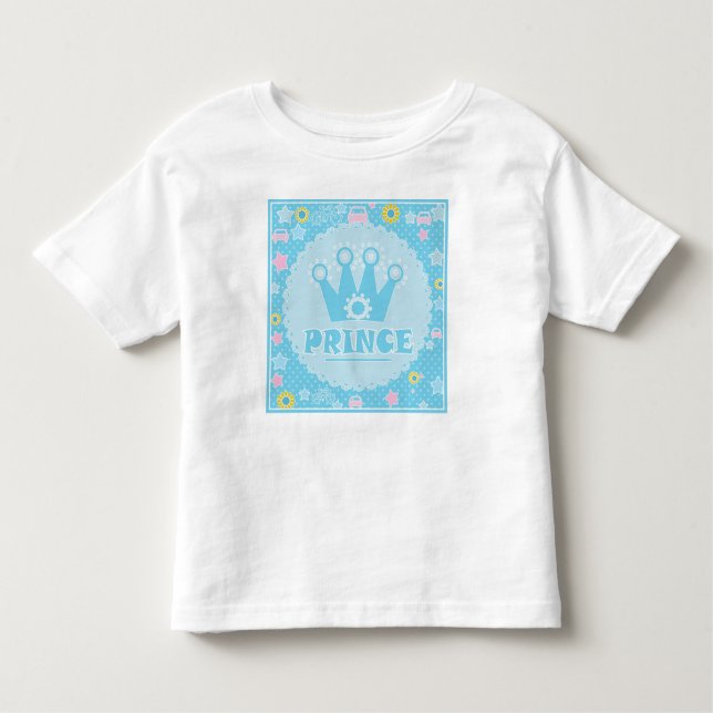 Camiseta Infantil Príncipe. (Frente)