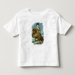 Camiseta Infantil Príncipe Balthasar Carlos em cavalo, c.1635-36