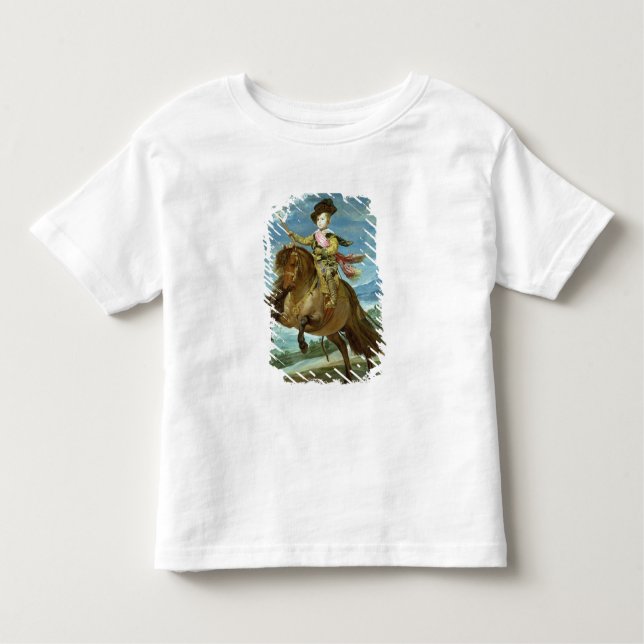 Camiseta Infantil Príncipe Balthasar Carlos em cavalo, c.1635-36 (Frente)