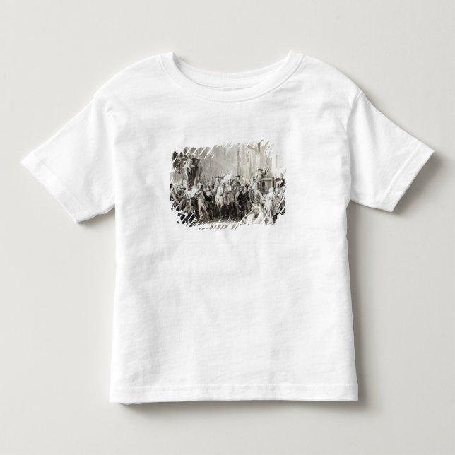 Camiseta Infantil Príncipe Charles Edward e os Highlanders (Frente)