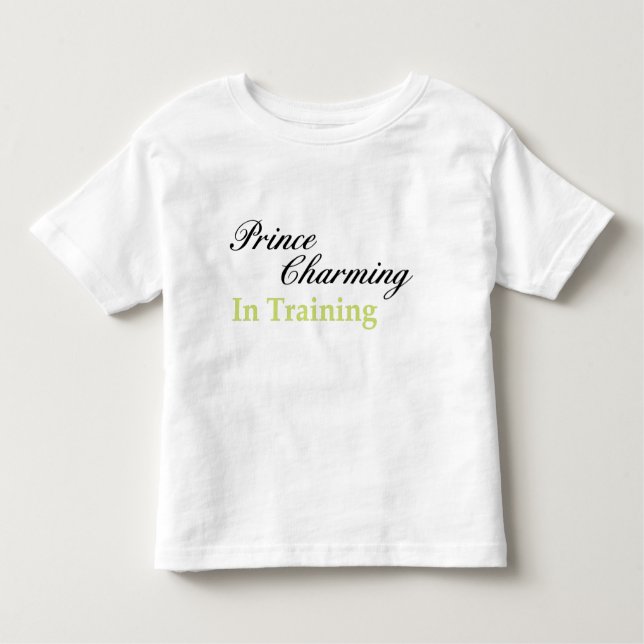 Camiseta Infantil PRÍNCIPE ENCANTAMENTO no t-shirt das crianças do (Frente)
