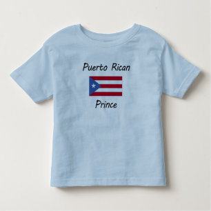 Camiseta Infantil Príncipe porto-riquenho