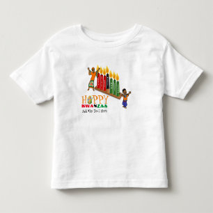 Camiseta Infantil Princípios KWANZAA 7 Compatíveis