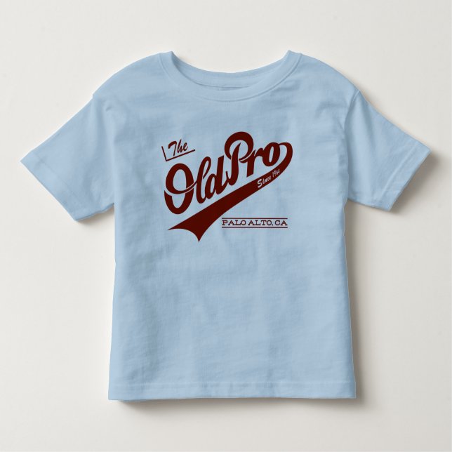 Camiseta Infantil Pro velho (logotipo da família) (Frente)