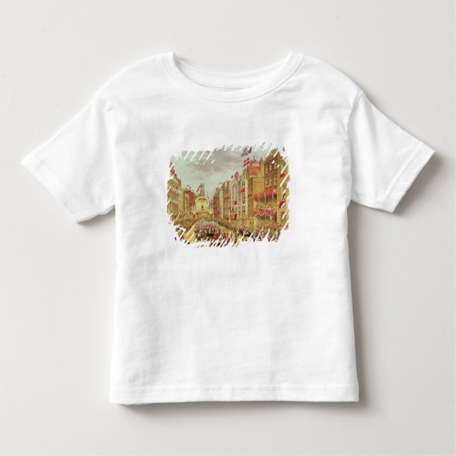 Camiseta Infantil Procissão Casada de Edward, Príncipe de Gales (Frente)