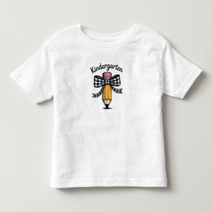 Camiseta Infantil Professor de Jardim de Infância Arco de Lápis Coqu