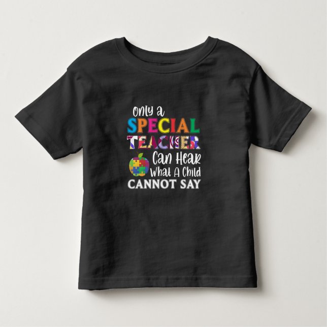 Camiseta Infantil Professores Especiais de Educação Awarenes (Frente)