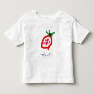 Camiseta Infantil Professores modernos na escola Fruta de dragões d