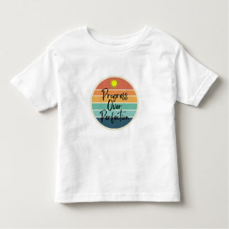 Camiseta Infantil Progresso na Perfeição