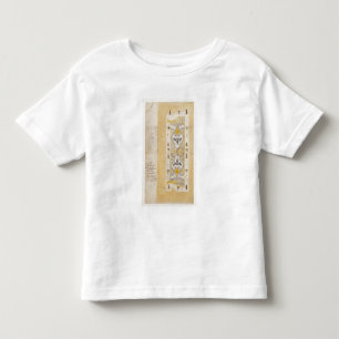 Camiseta Infantil Projete para um jardim do nó, monte de Bush, pert