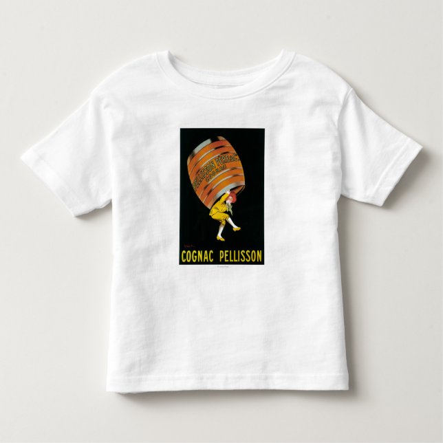 Camiseta Infantil Promocional PosterFrance de Pellisson do conhaque (Frente)