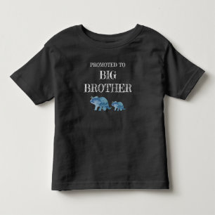 Camiseta Infantil Promovido à t-shirt do Big Brother Dinosaur