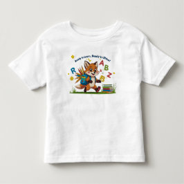 Camiseta Infantil "Pronto para Aprender, Pronto para Brilhar!" – Lin