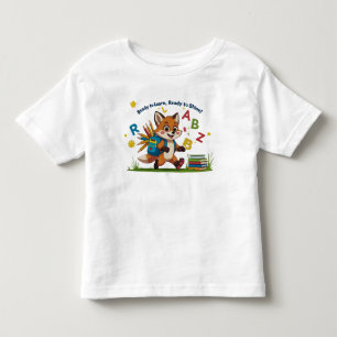 Camiseta Infantil "Pronto para Aprender, Pronto para Brilhar!" – Lin