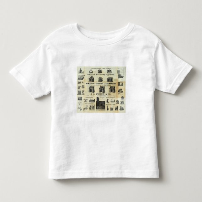 Camiseta Infantil Propaganda com mapa do guia (Frente)