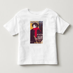 Camiseta Infantil Propaganda de poster Ari de Henri de