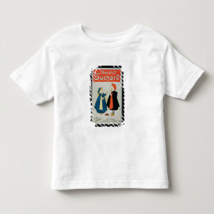 Camiseta Infantil Propaganda de poster de "chocolate Suchard" (cor